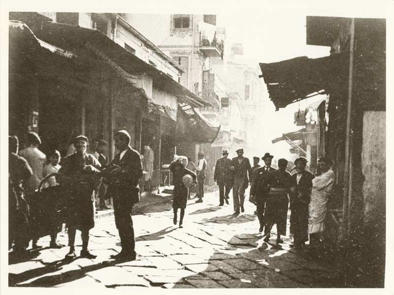 Εμπορικός δρόμος της Θεσσαλονίκης τέλη 19ου- αρχές 20ουαιώνα